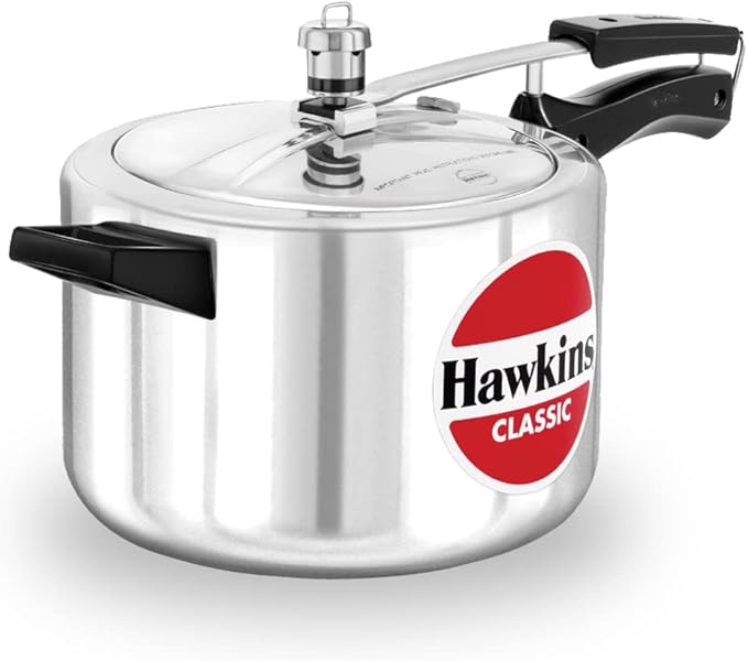 Hawkins Aluminium 5 Litre Classic Pressure Cooker