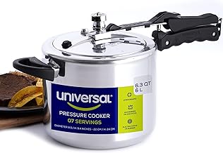 Universal (6.3 Quart / 6 Liter) Pressure Cooker